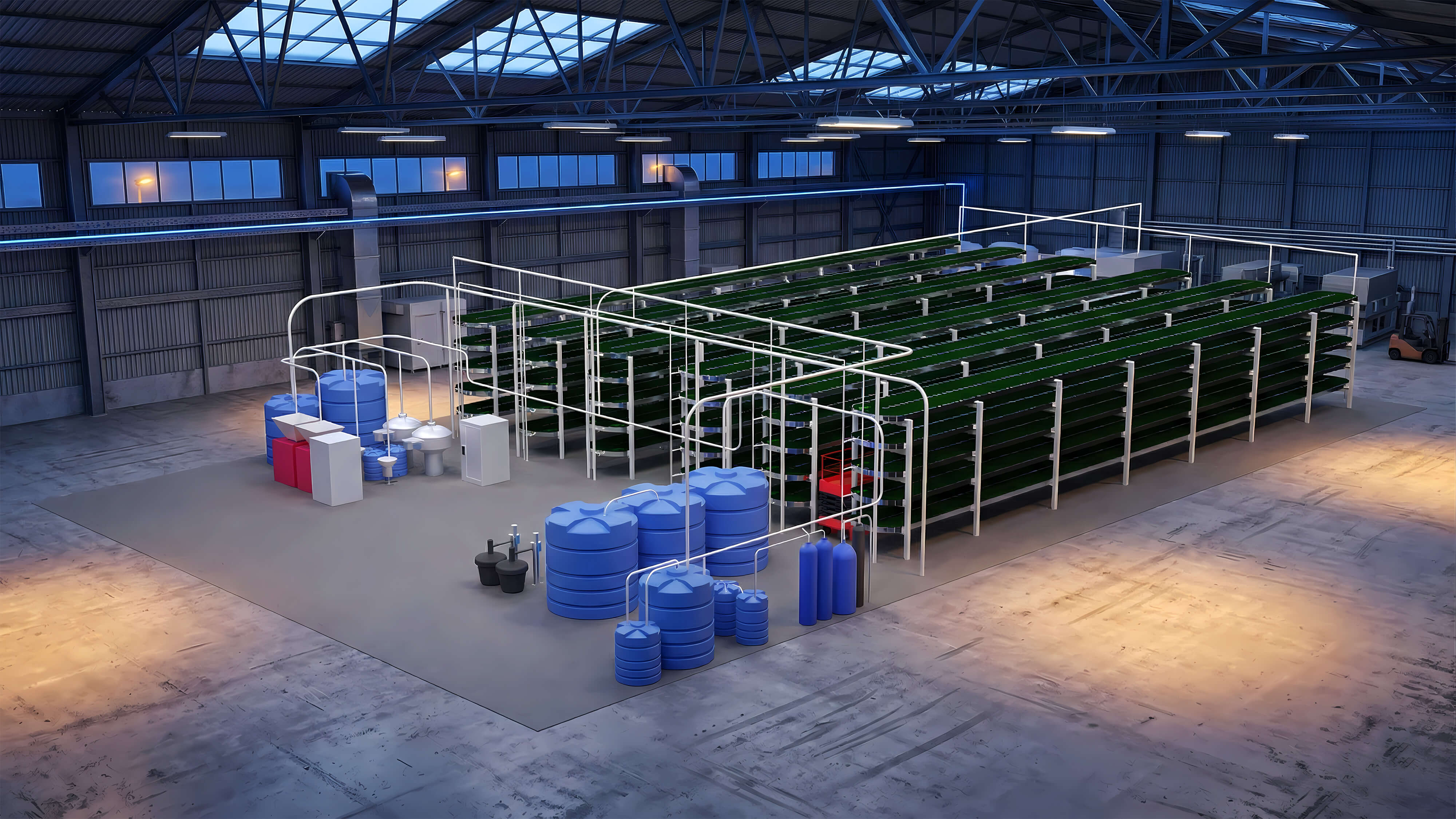 Industrial bioreactor facility